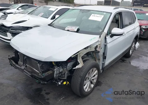 2019 Volkswagen Tiguan 2.0T Se/2.0T Sel/2.0T Sel R-Line/2.0T Sel R-Line Black z USA, uszkodzony, nr VIN 3VV3B7AXXKM044858